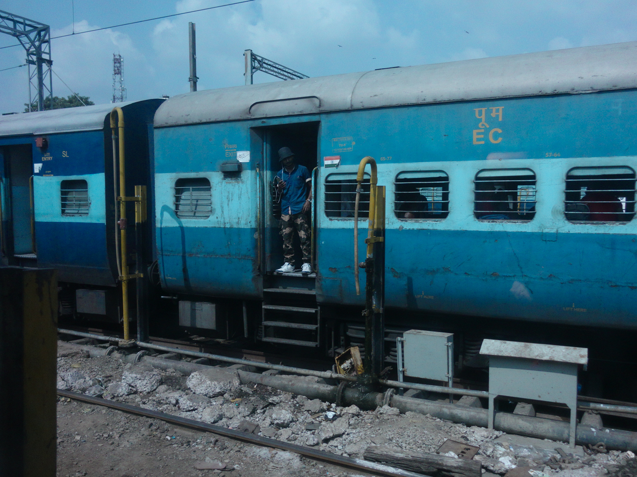 The train network connects the bigger cities of India. Vast landscapes and tiny villages waiting along the rails, makes one feel lost and long for exploration.